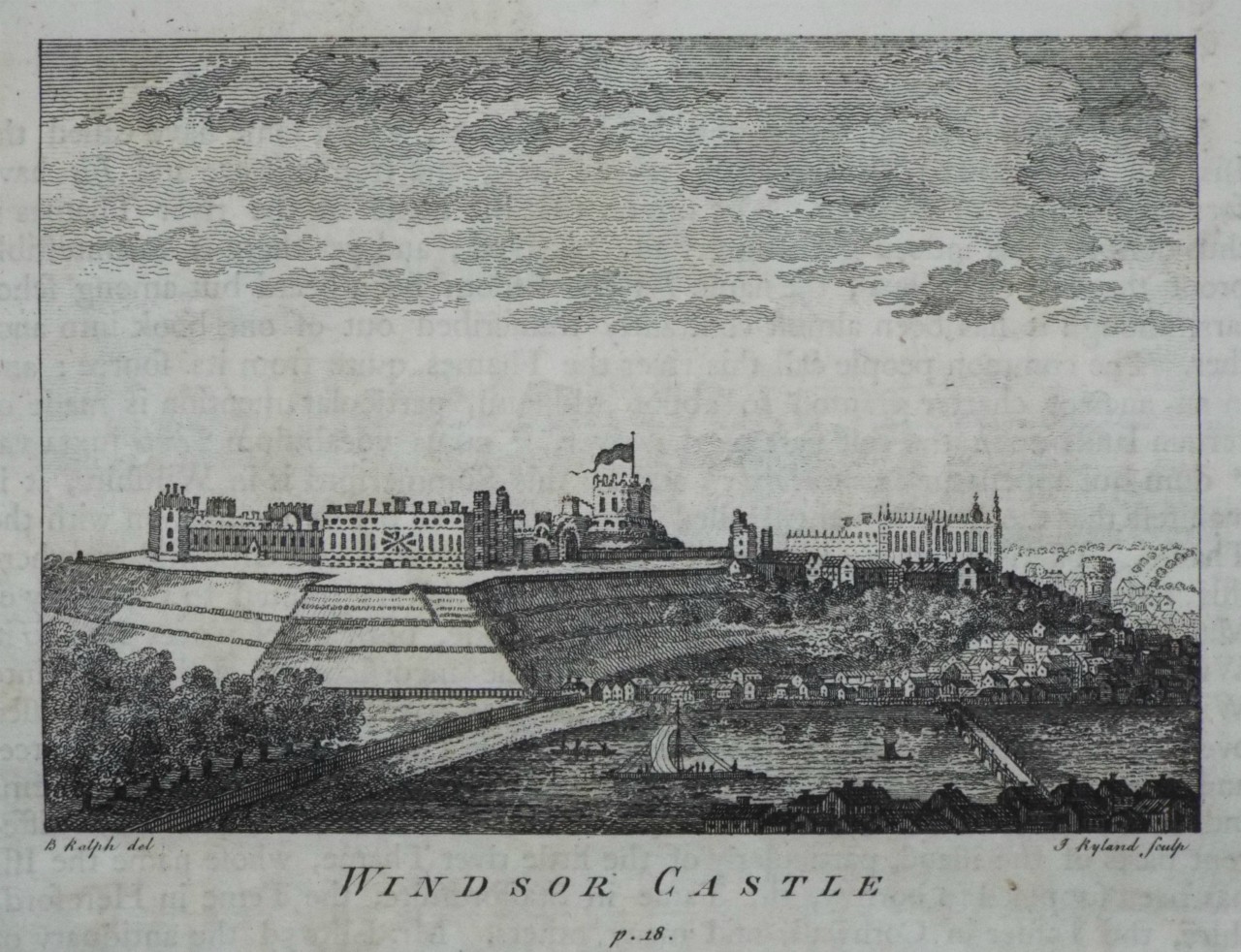Print - Windsor Castle p.18. - Ryland