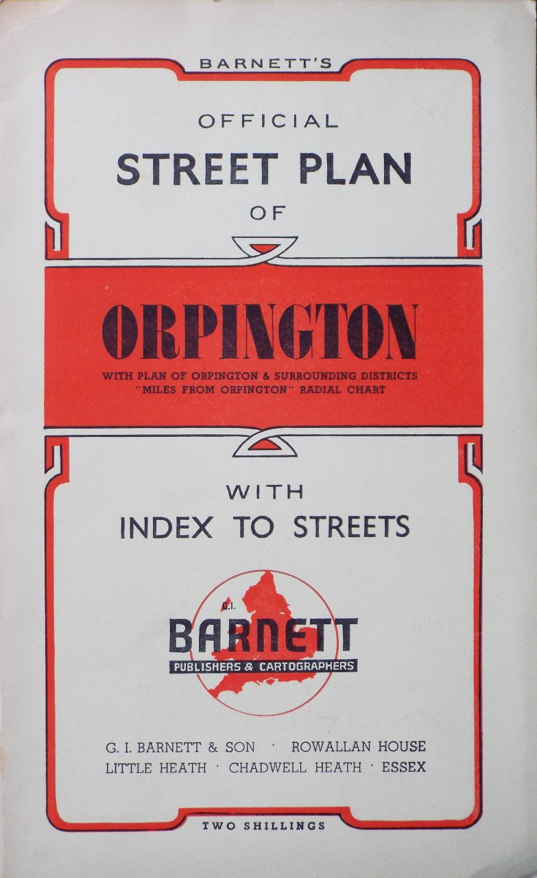 Map of Orpington - Orpington