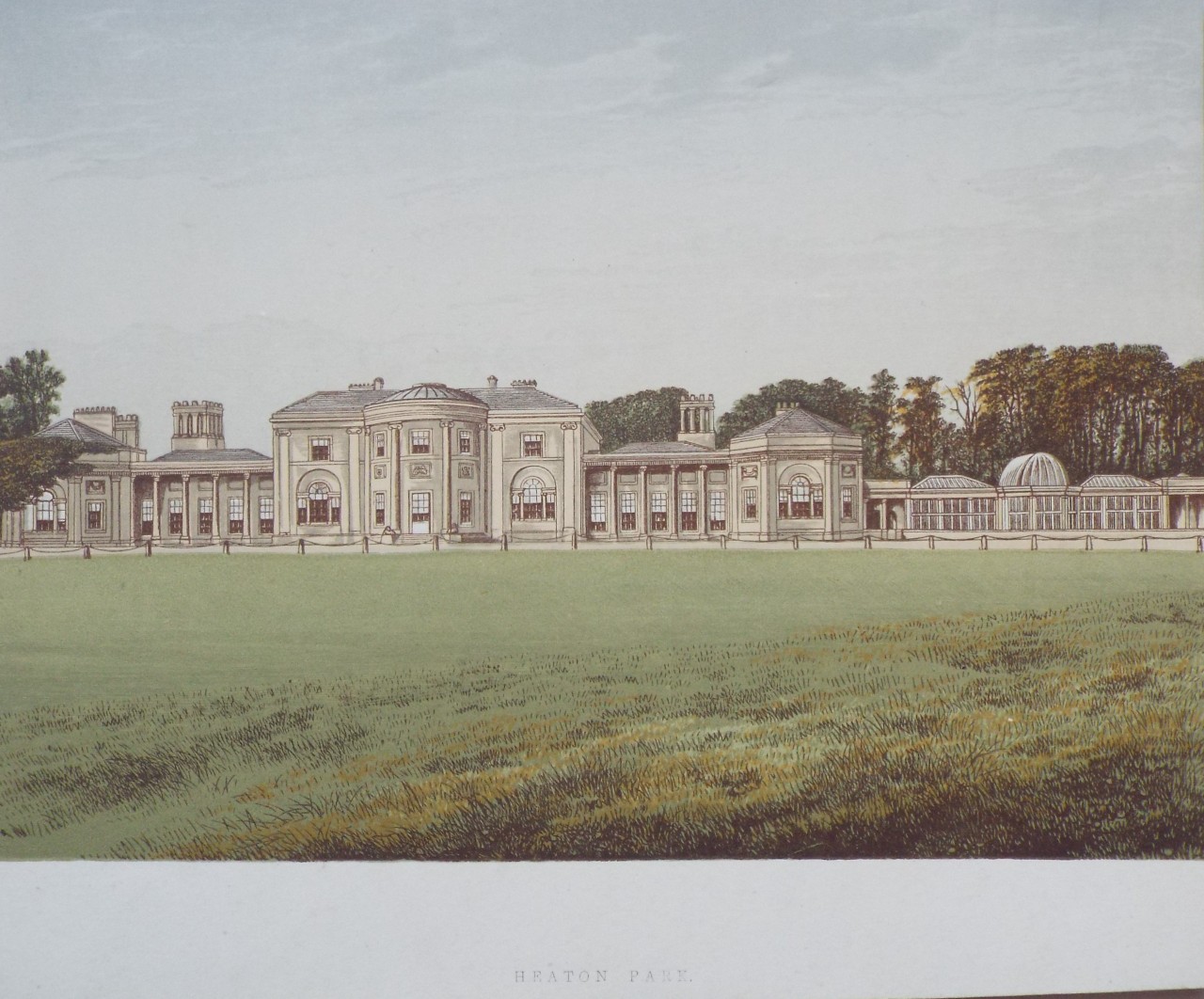Chromo-lithograph - Heaton Park.