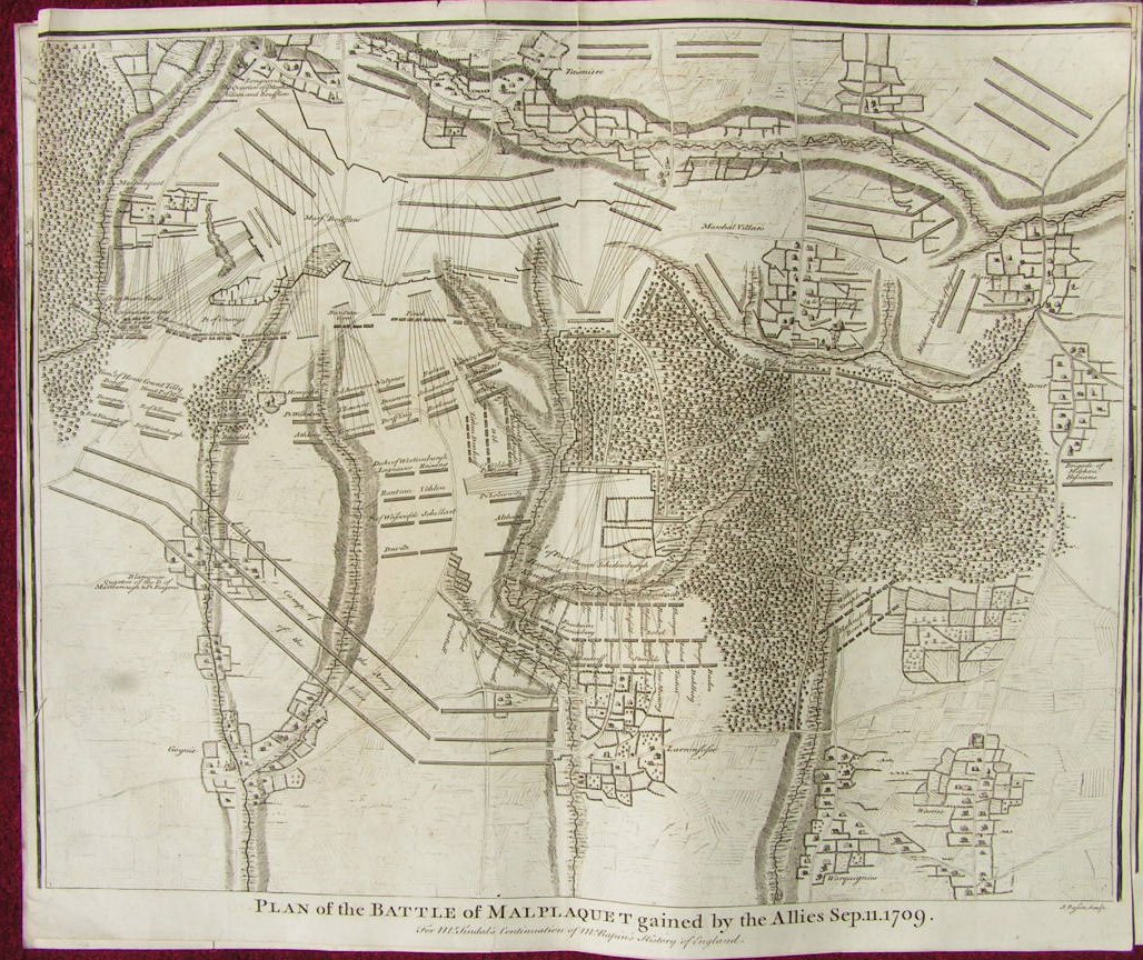 Map of Malplaquet