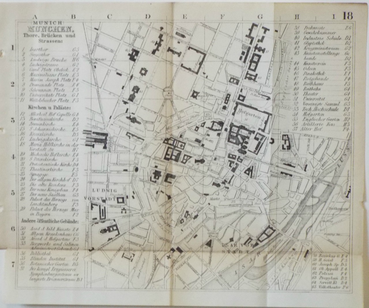 Map of Munich - Munich