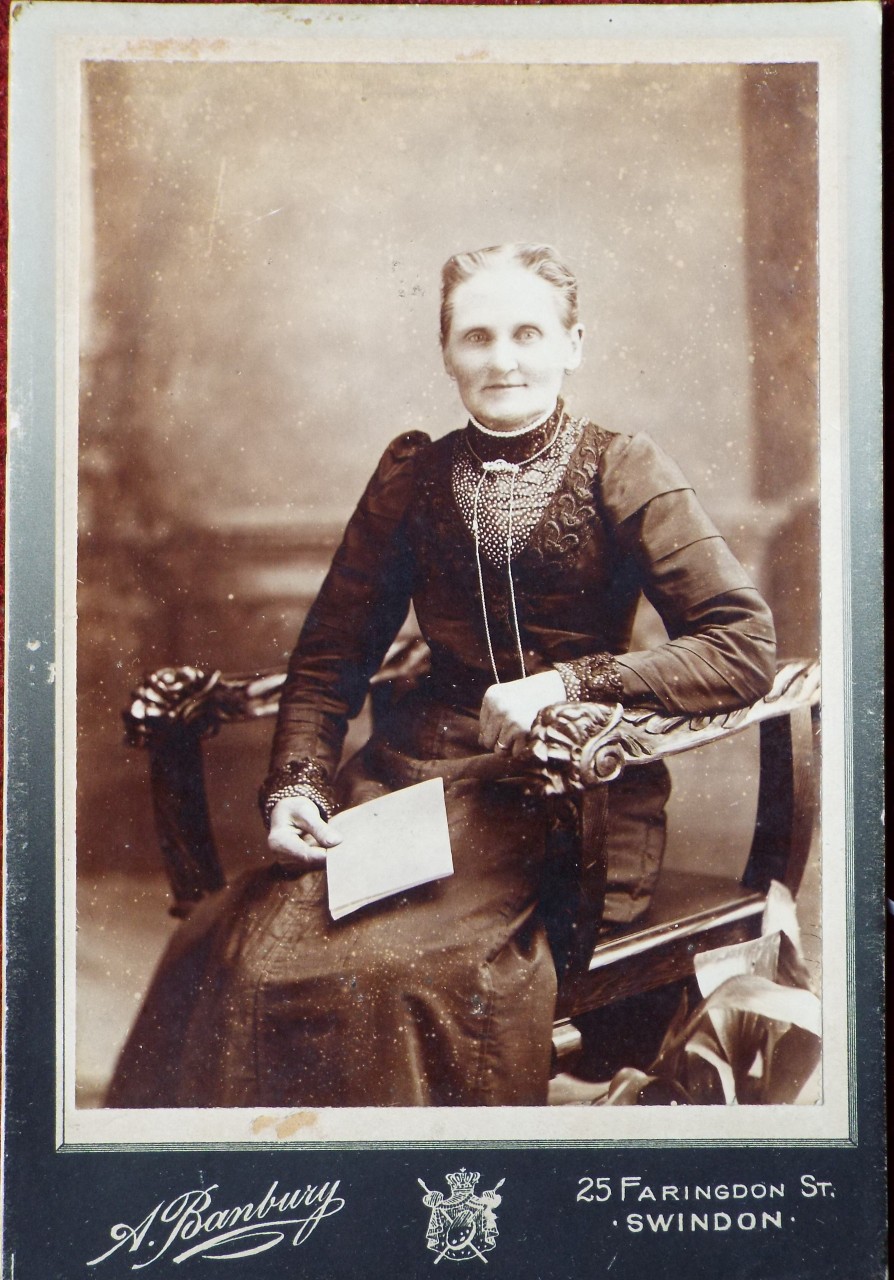 Photograph - Portrait of an elderly woman seated