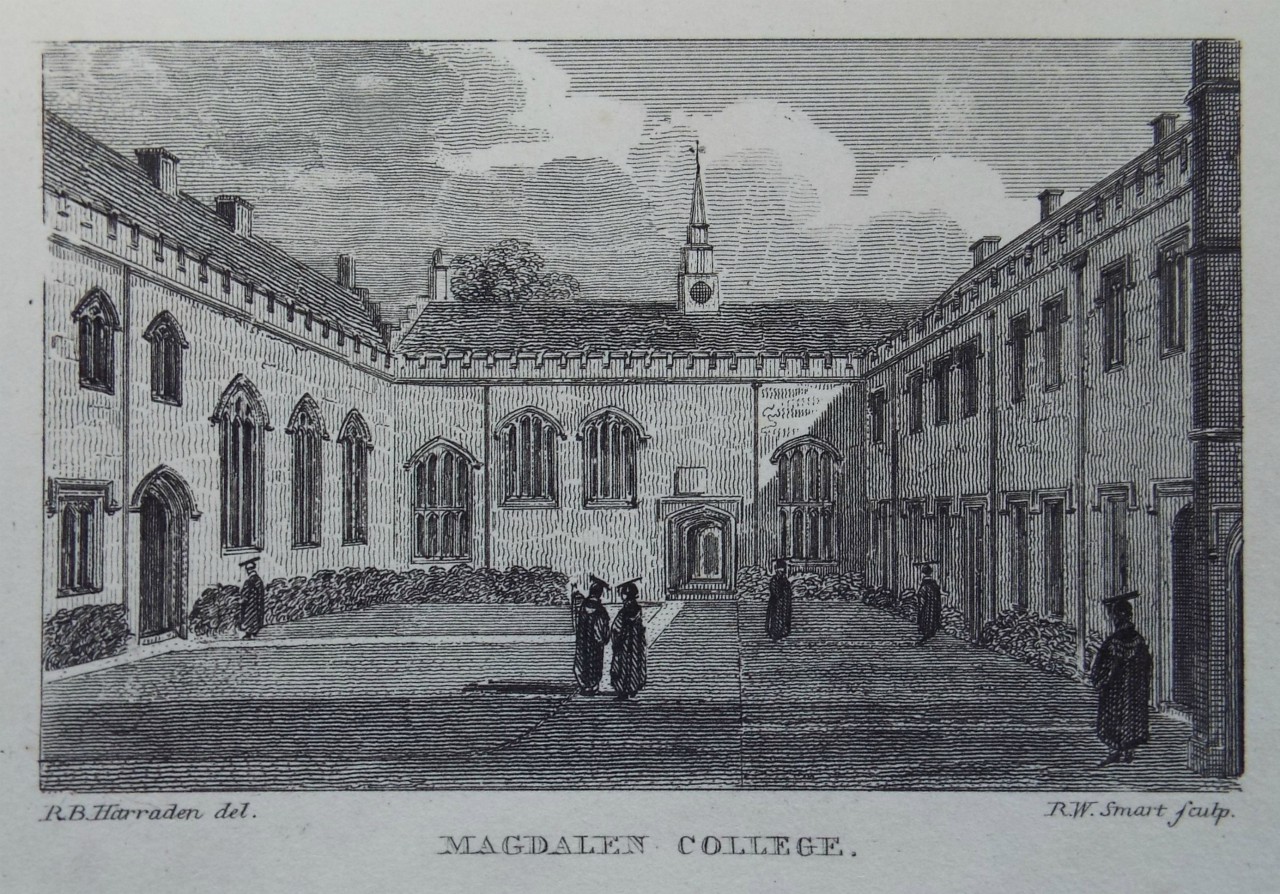 Print - Magdalen College. - Smart