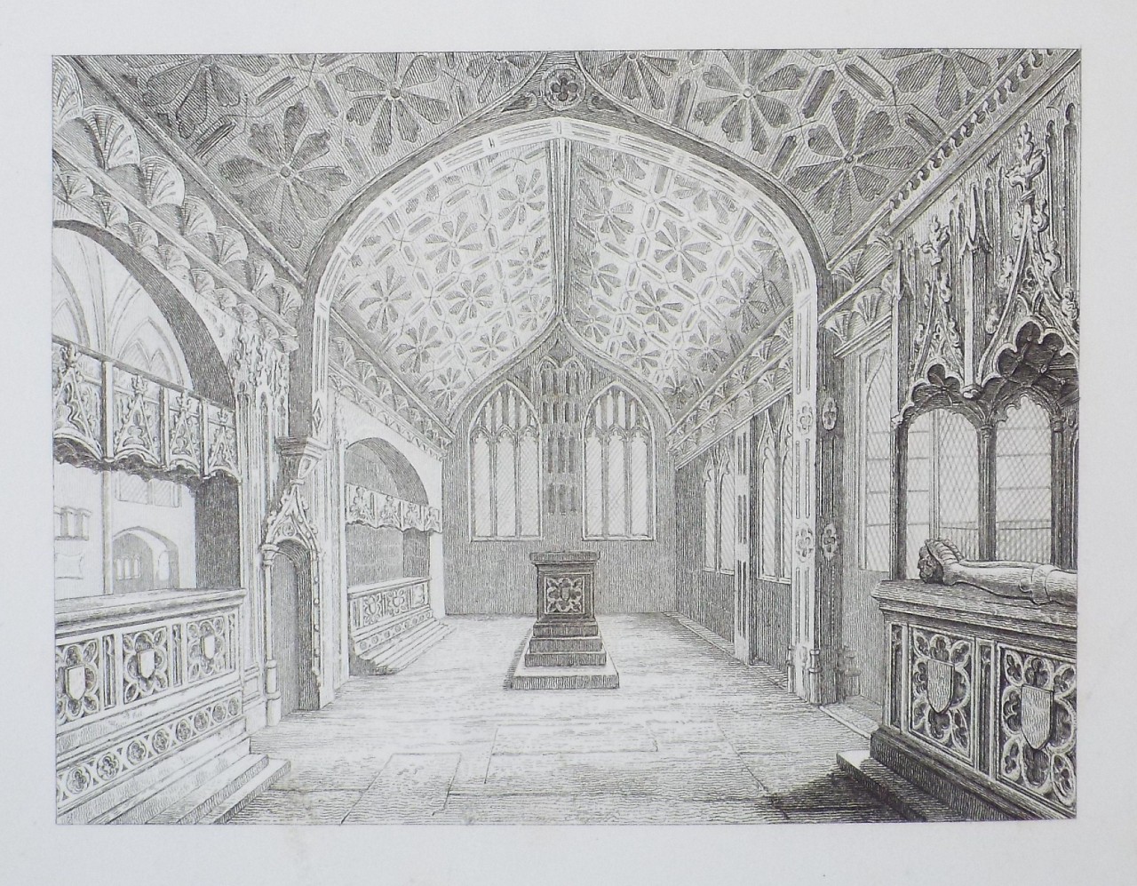 Print - Beauchamp Chapel