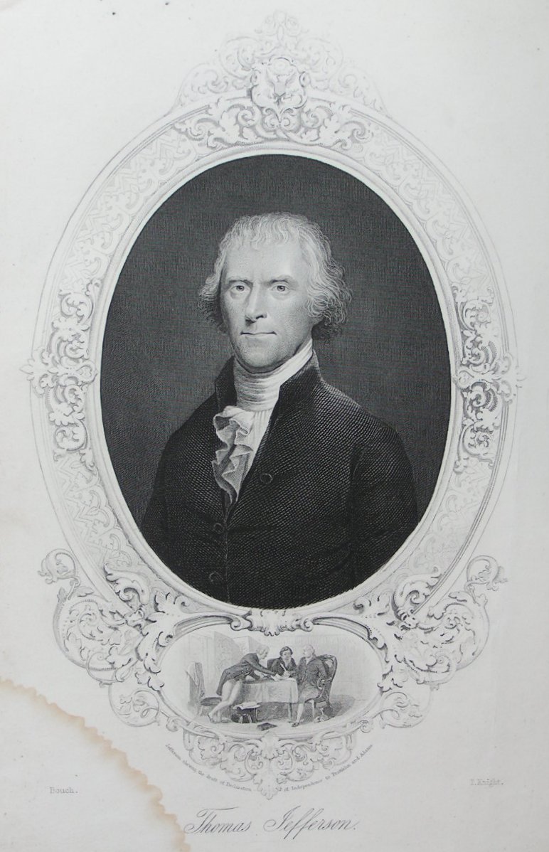 Print - Thomas Jefferson - Knight