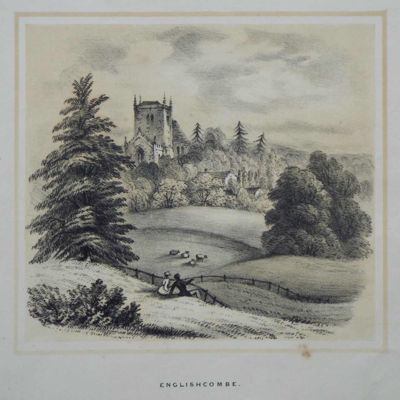 Lithograph - Englishcombe.