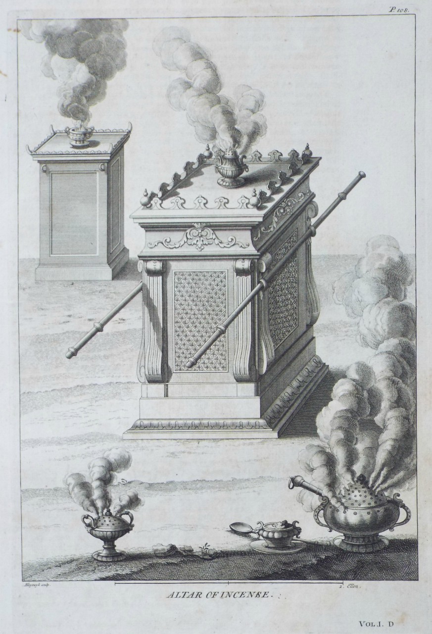 Print - Altar of Incense. - Van