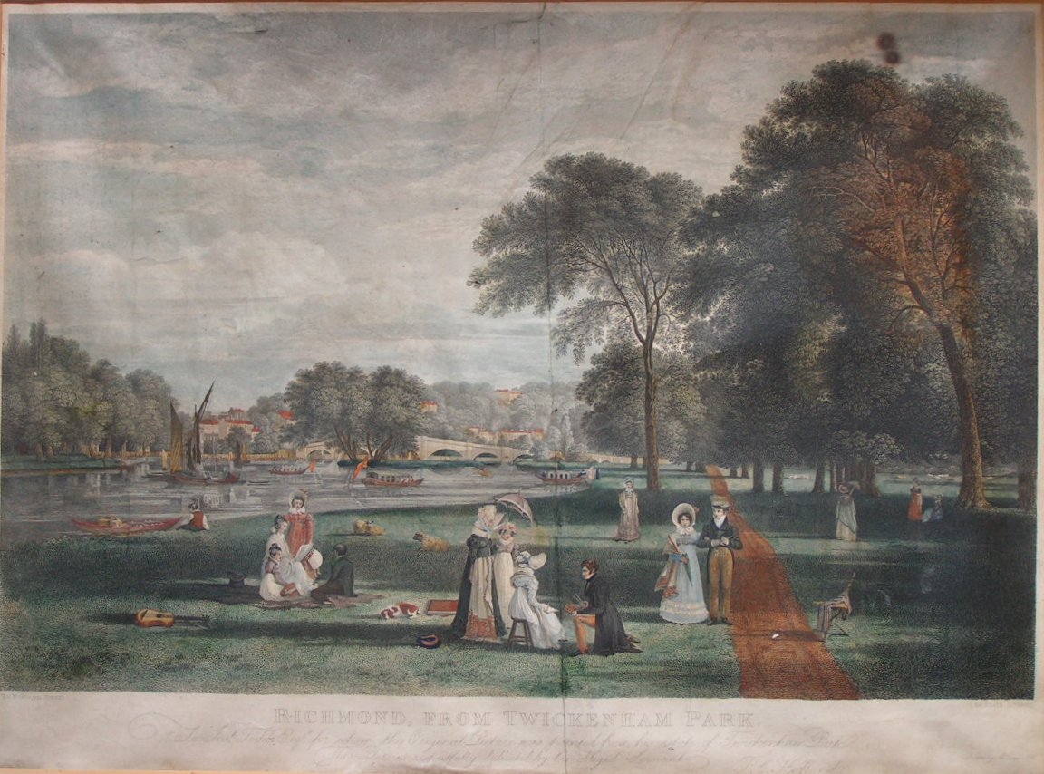 Print - Richmond, from Twickenham Park - Heath