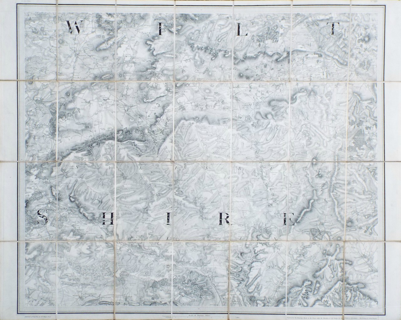 Map of Wiltshire