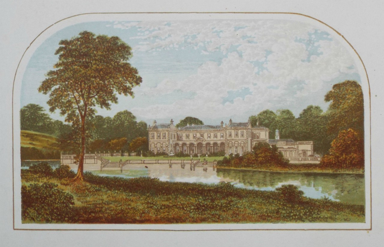 Chromo-lithograph - Clumber Park.