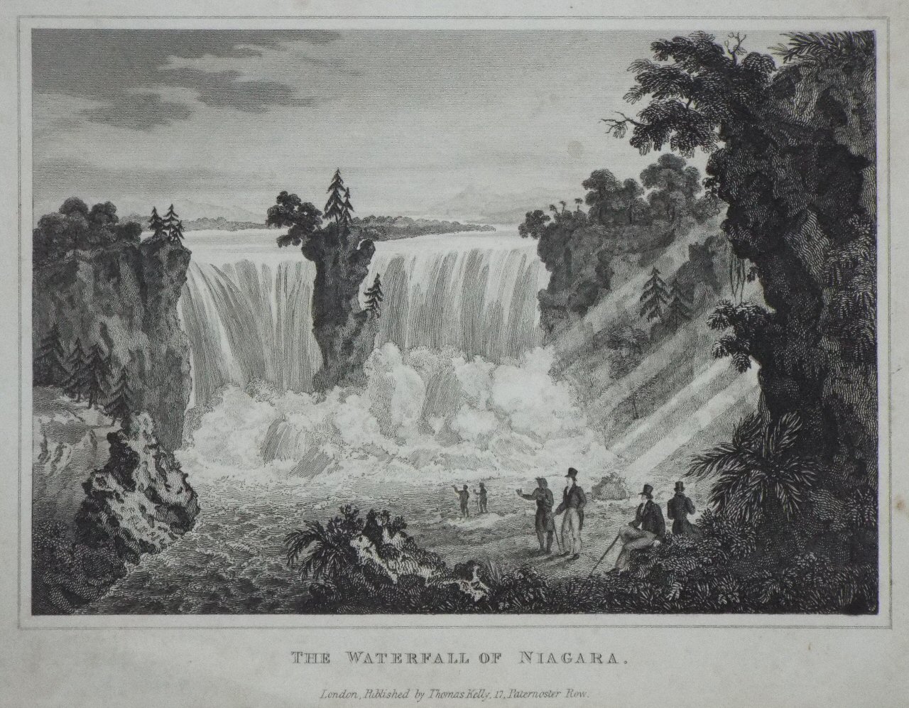 Print - The Waterfall of Niagara.
