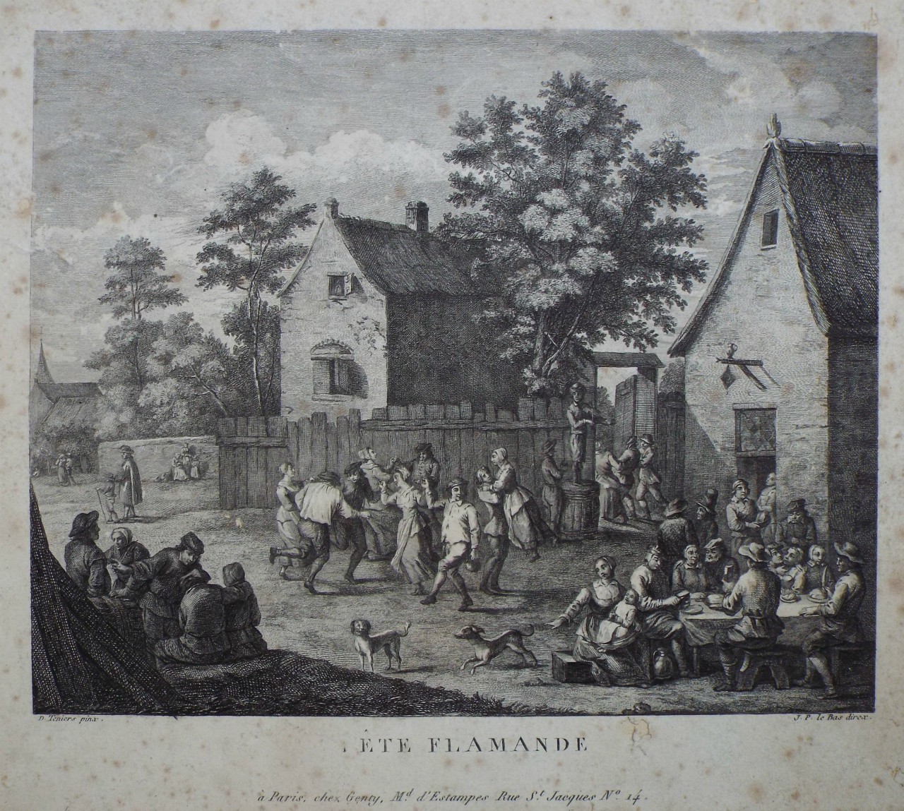 Print - Fete Flamand - Le
