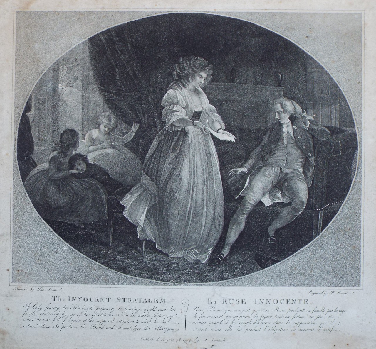 Print - The Innocent Strategem | La Ruse Innocente - Mosetti