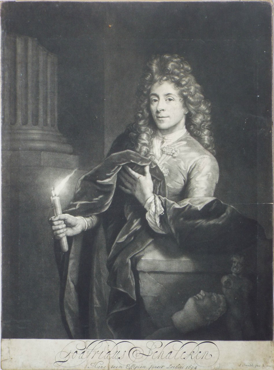 Mezzotint - Godfridus Schalcken - Smith