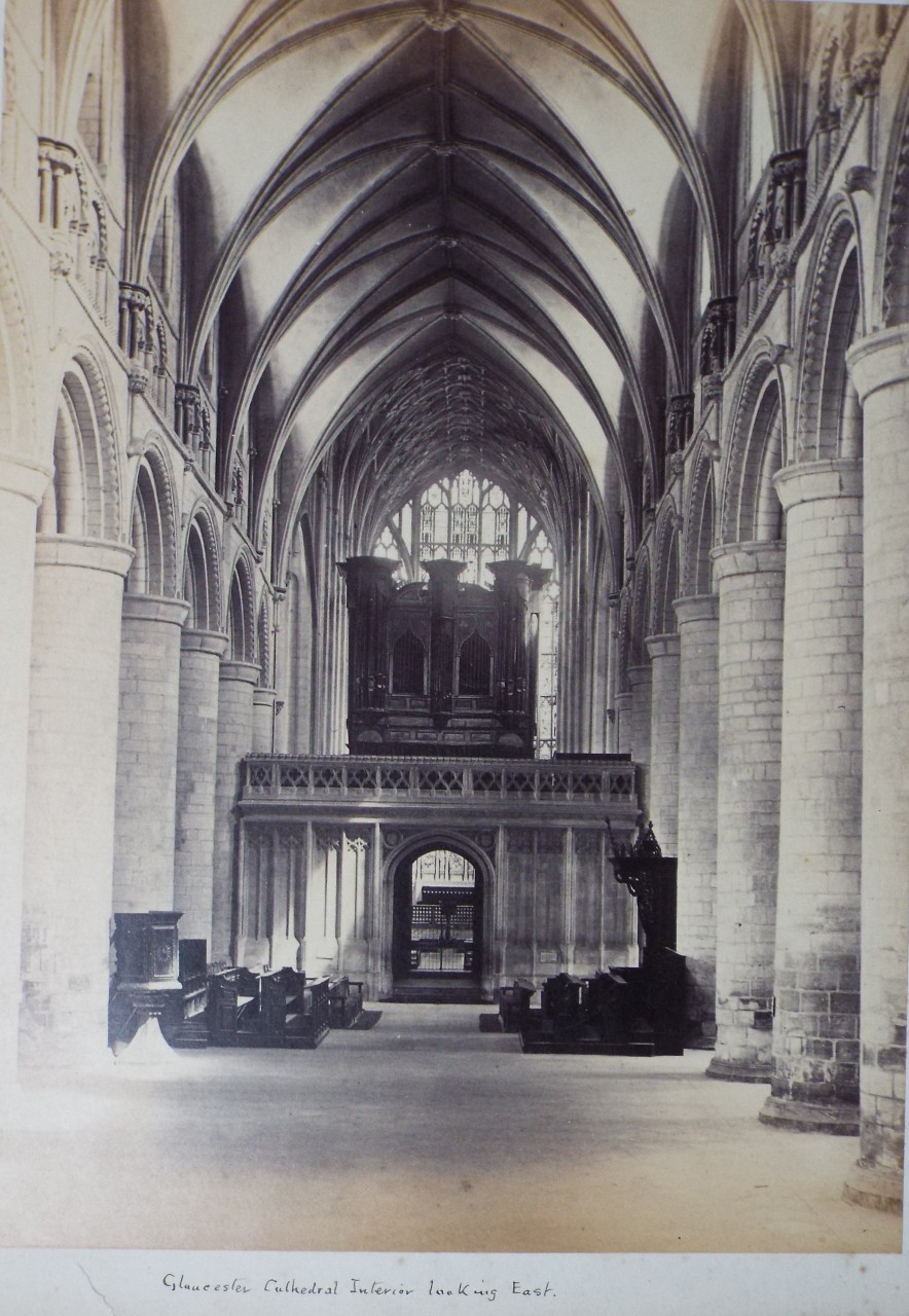 Photograph - Gloucester Cathedral Interior, looking East