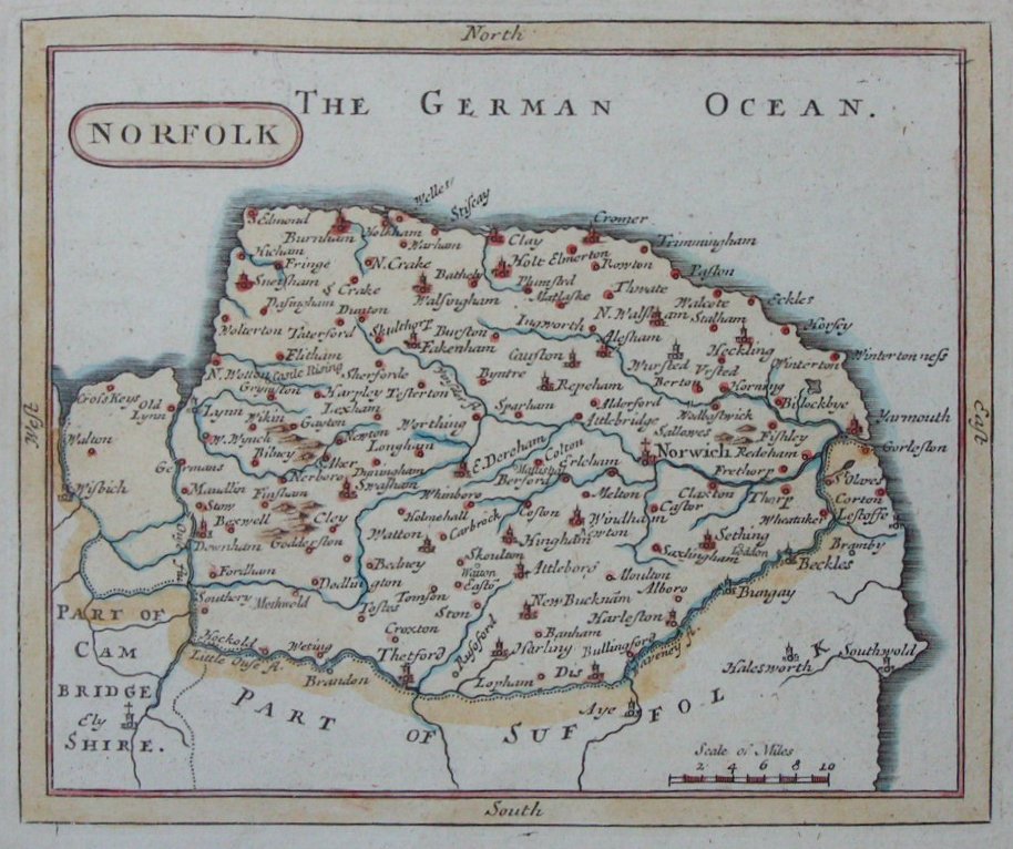 Map of Norfolk - Seller-Grose