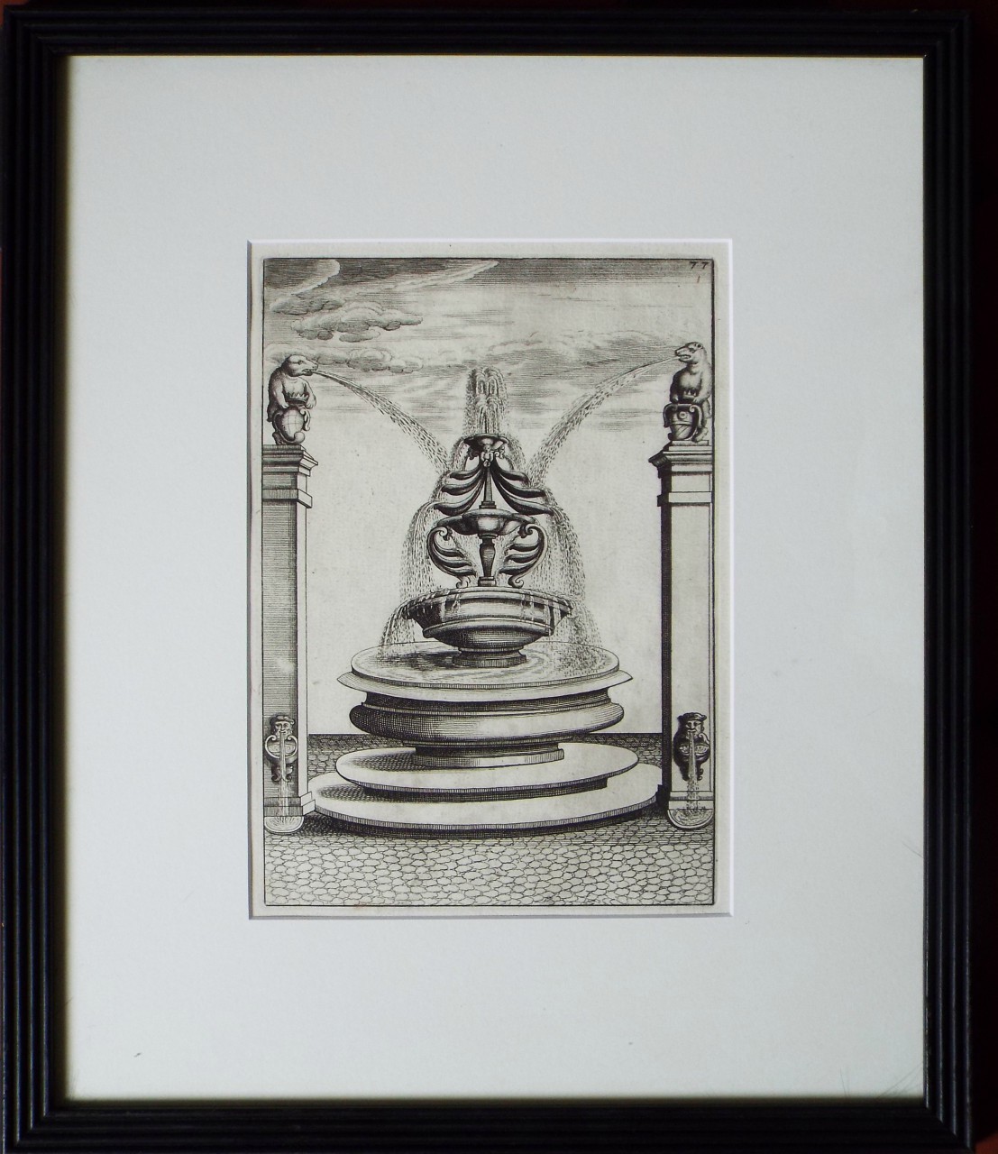 Print - (Design for a fountain) 77