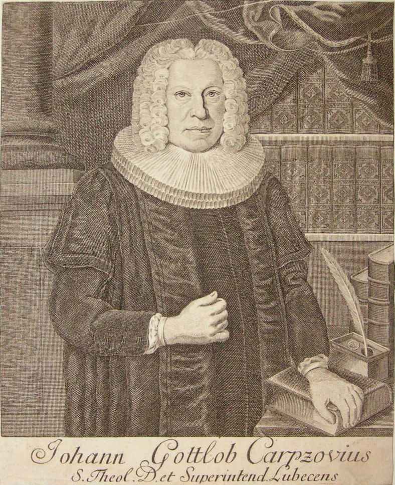 Print - Johan Gottlob Carpzovius