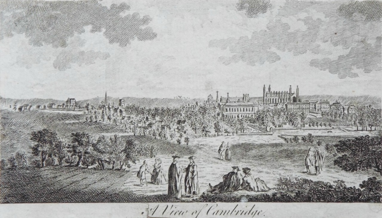 Print - A View of Cambridge.