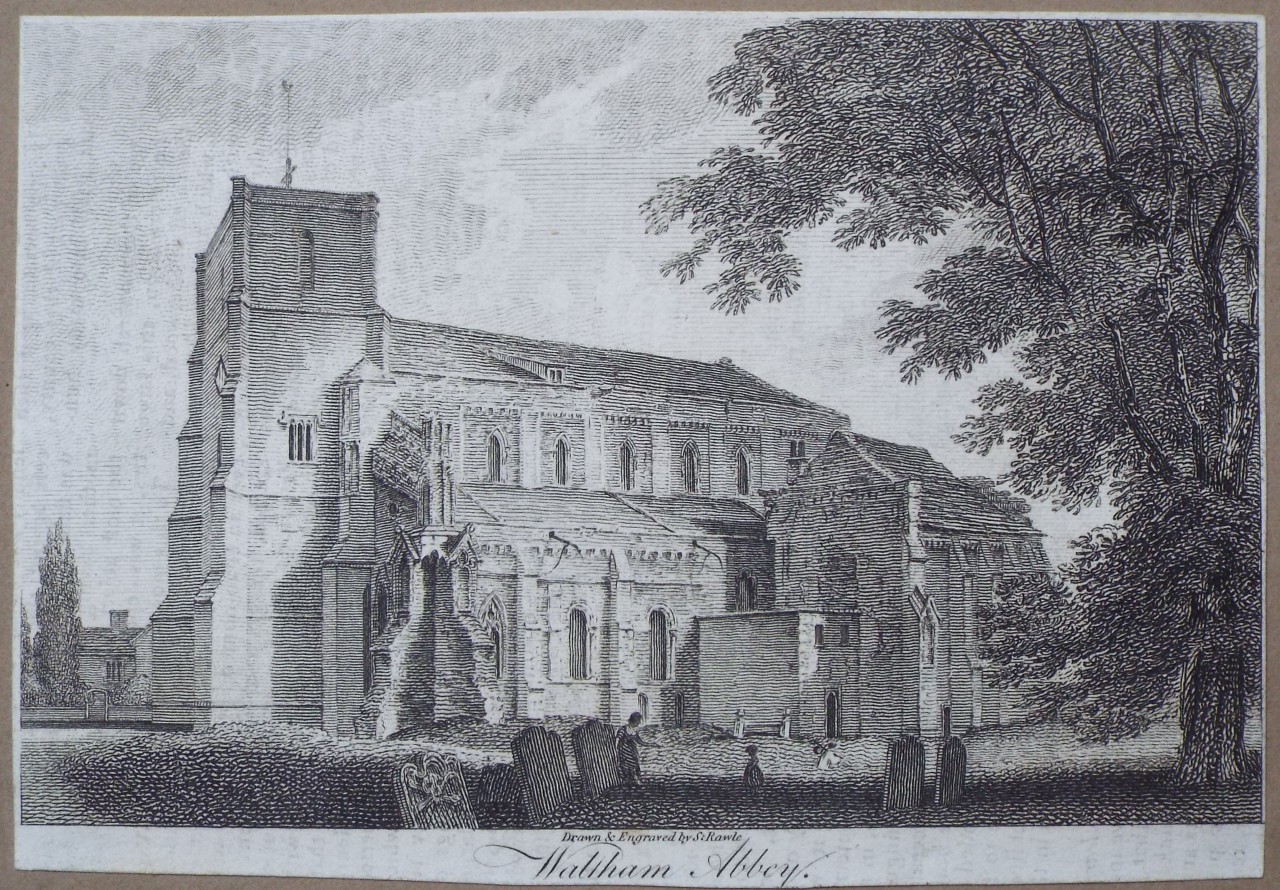 Print - Waltham Abbey. - Rawle