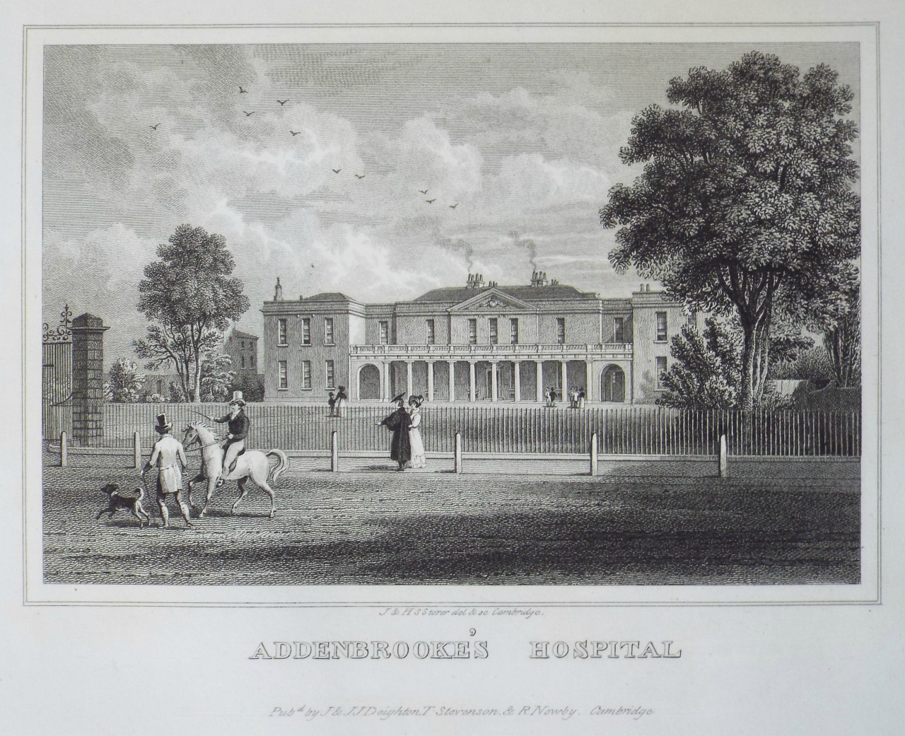 Print - Addenbrooke's Hospital. - Storer