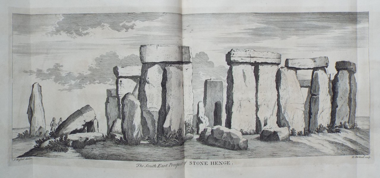 Print - The South East Prospect of STONE HENGE. - Kirkall
