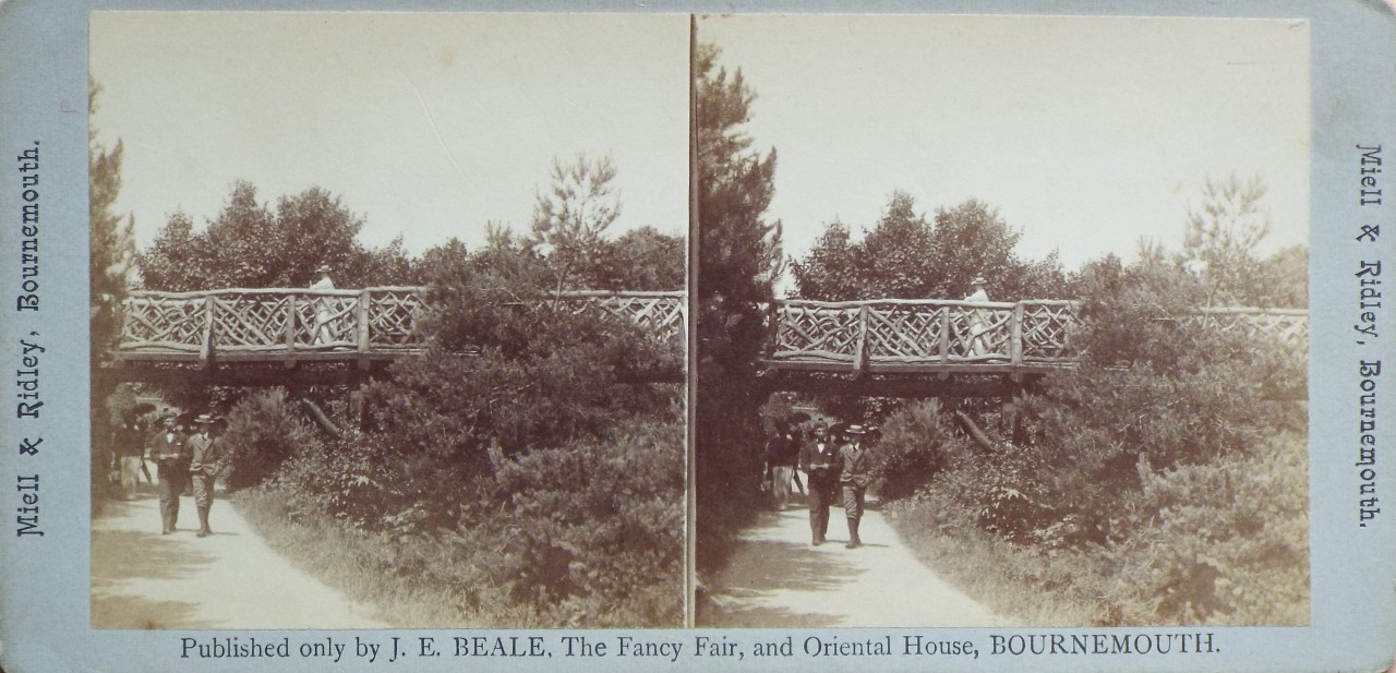 Photograph - The Bridge, Boscombe Gardens