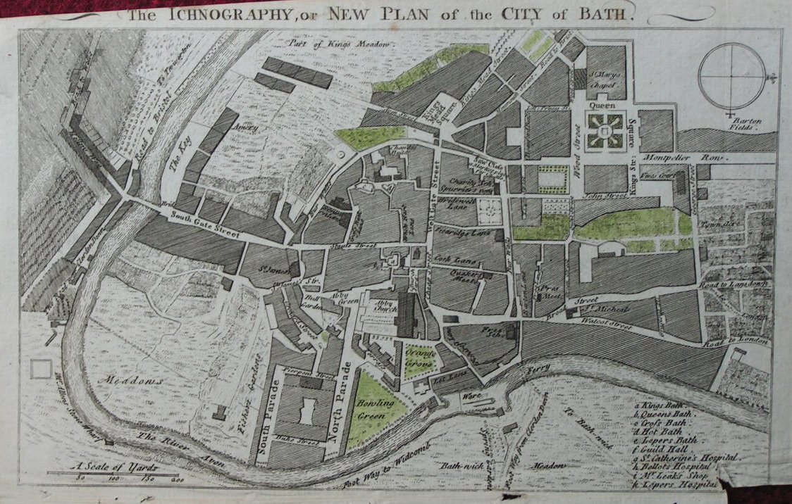 Map of Bath - Bath