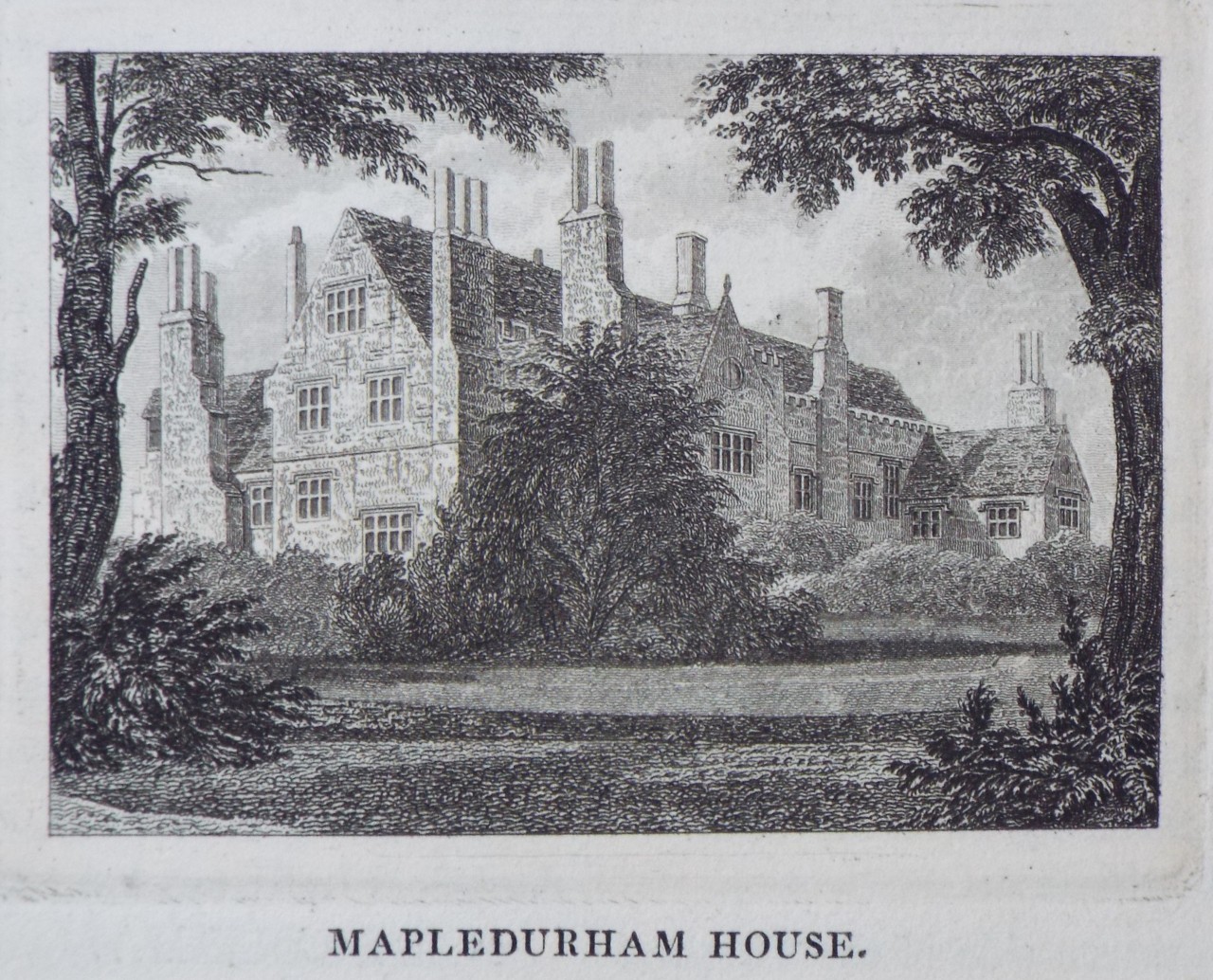 Print - Mapledurham House.