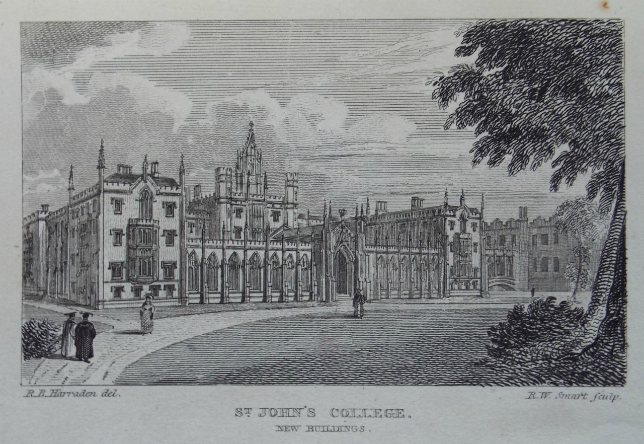Print - St. John's College, New Buildings. - Smart