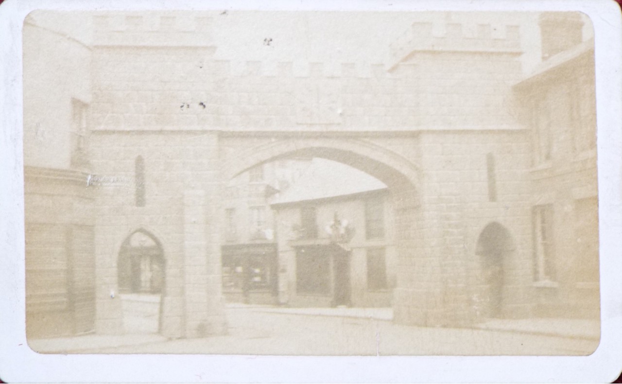 Photograph - Old Westgate, erected to celebrate Queen Victoria's Jubilee