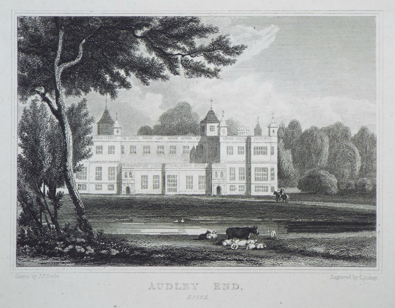 Print - Audley End, Essex. - Askey