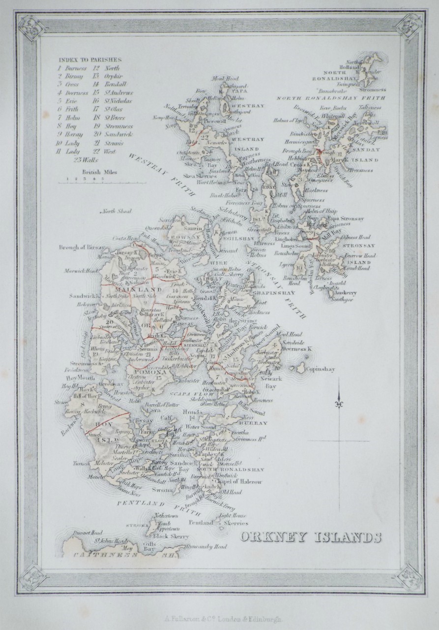 Map of Scotland - Fullarton