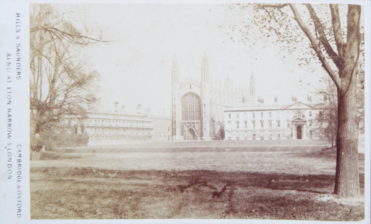 Photograph - King's College from the Backs