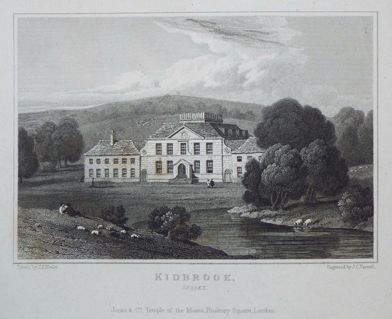 Print - Kidbrook, Sussex. - Varrall