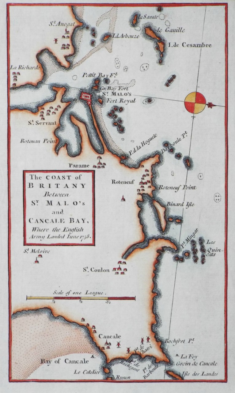 Map of Saint-Malo