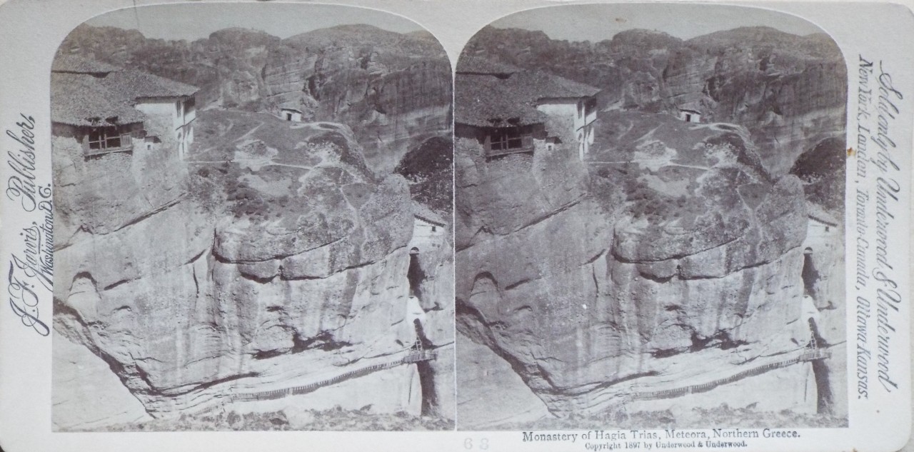 Photograph - Monatery of Hagia Trias, Meteora, Northern Greece.