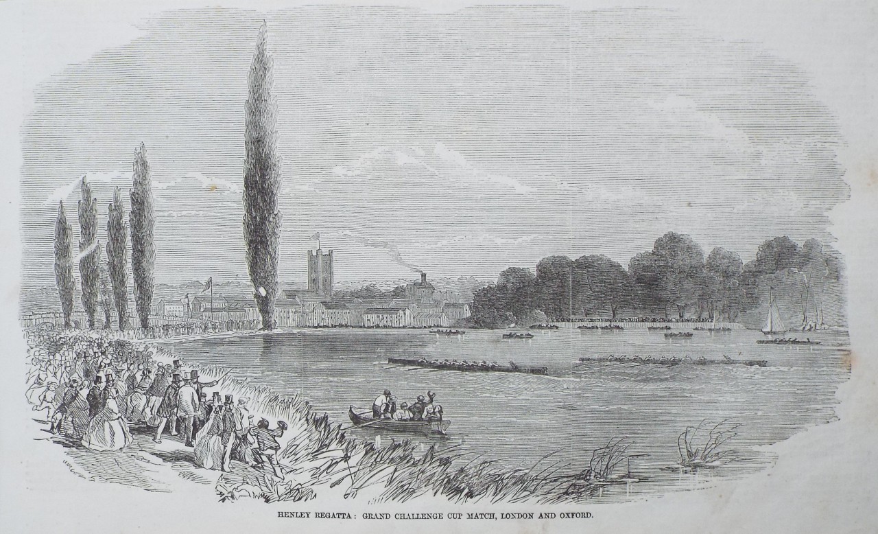 Wood - Henley Regatta: Grand Challenge Cup Match, London and Oxford.