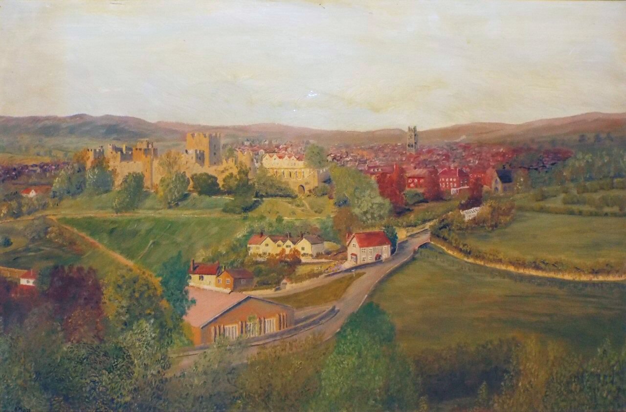 Oil painting - Ludlow