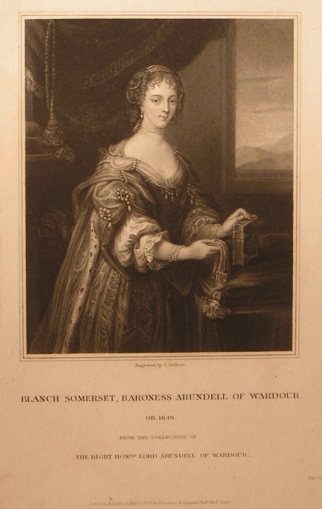Print - Blanch Somerset, Baroness Arundell of Wardour - Cochran