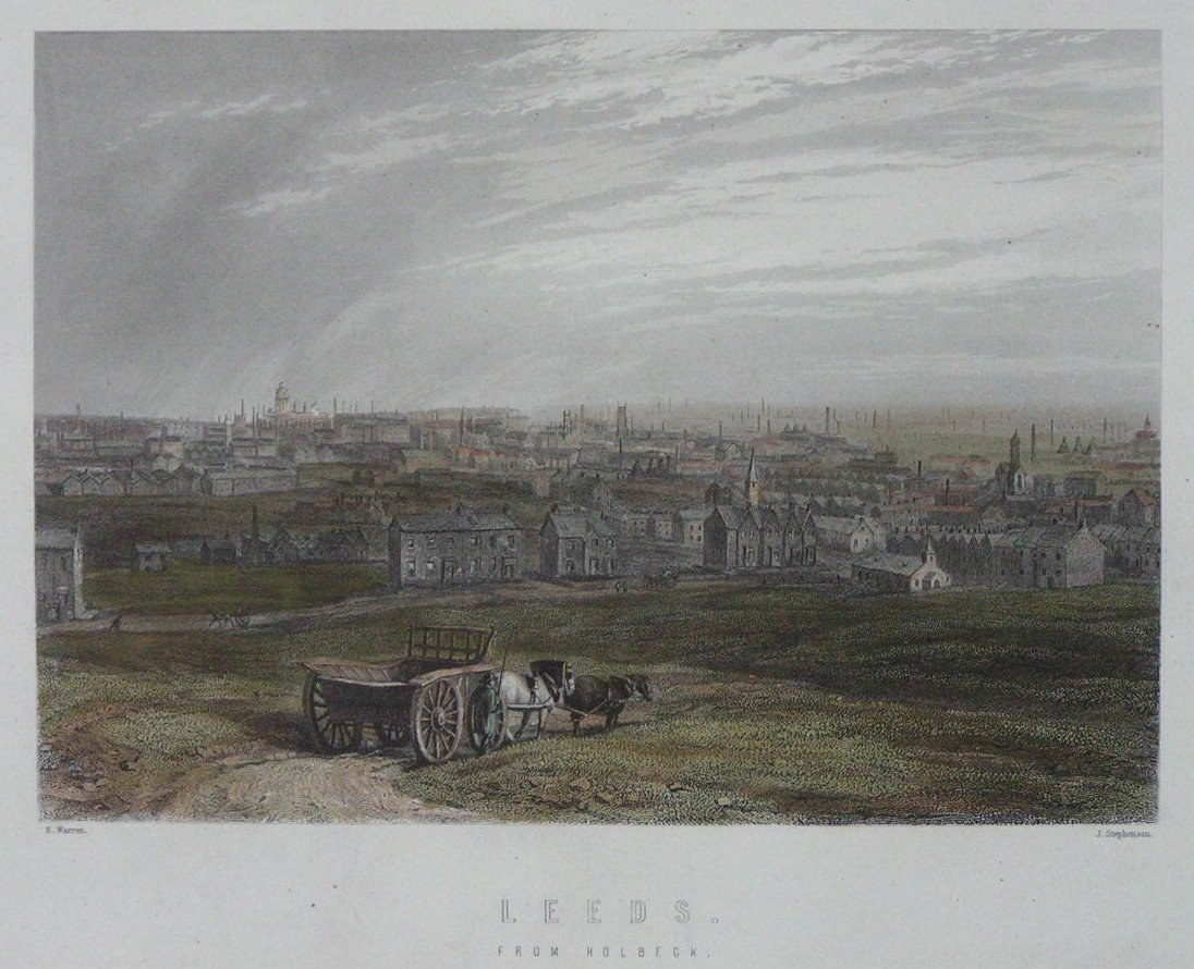 Print - Leeds from Holbeck - Stephenson