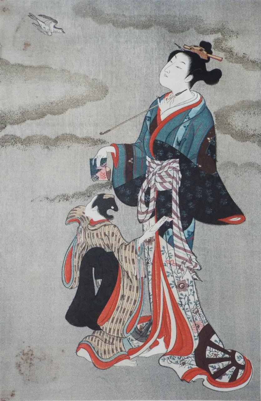 Ukiyo-e - (Geisha)