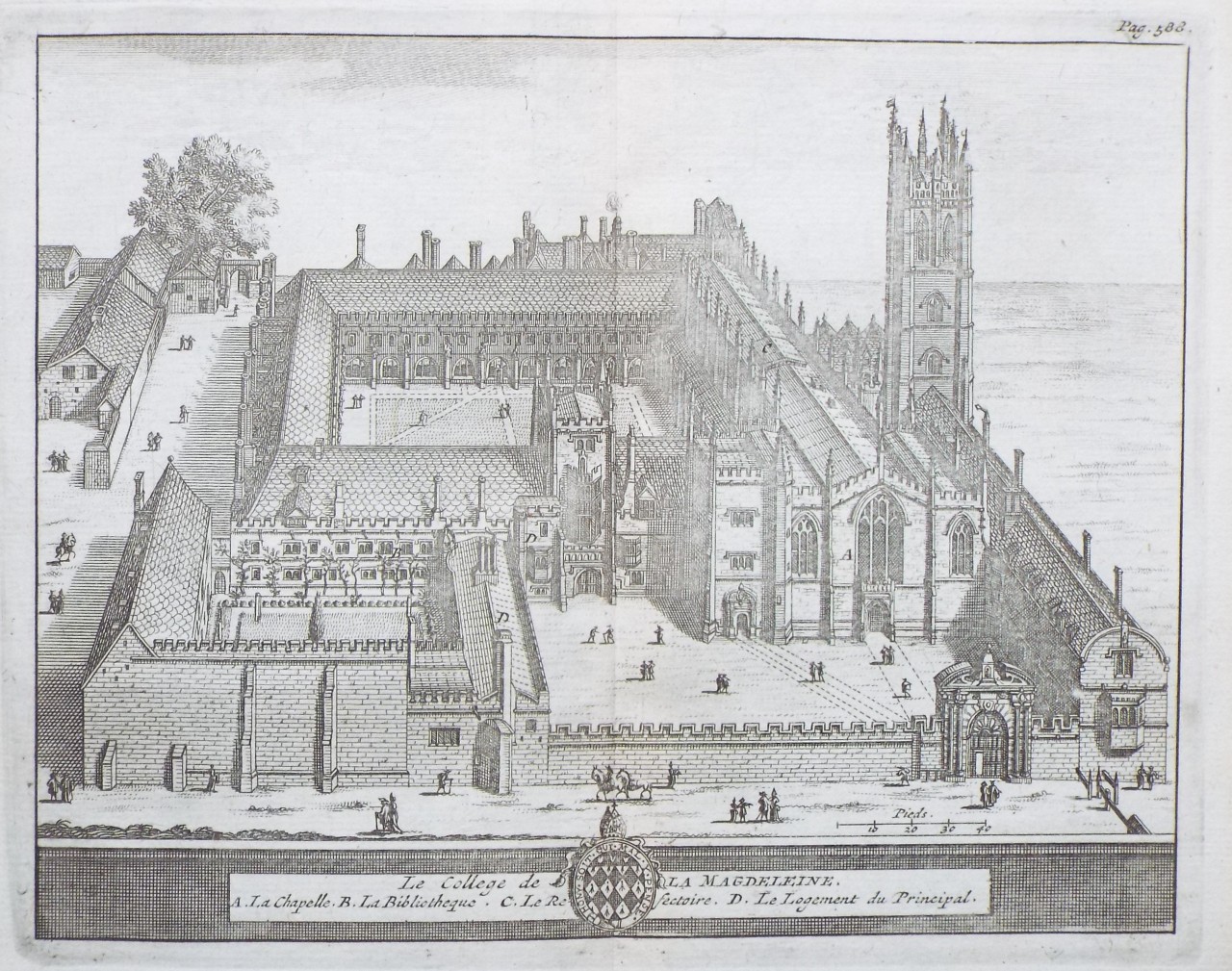 Print - Le College de la Magdaleine.
