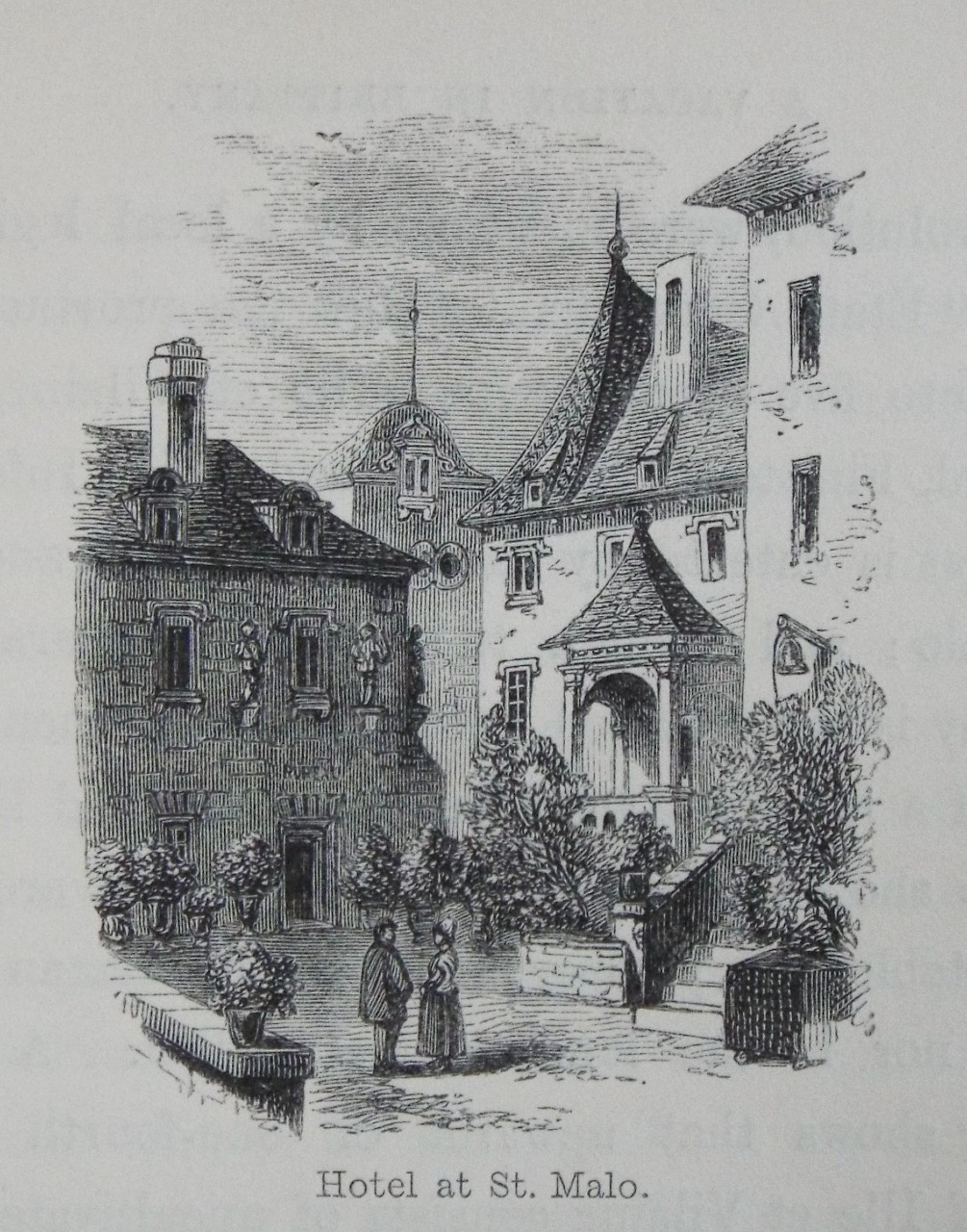 Wood - Hotel at St. Malo.