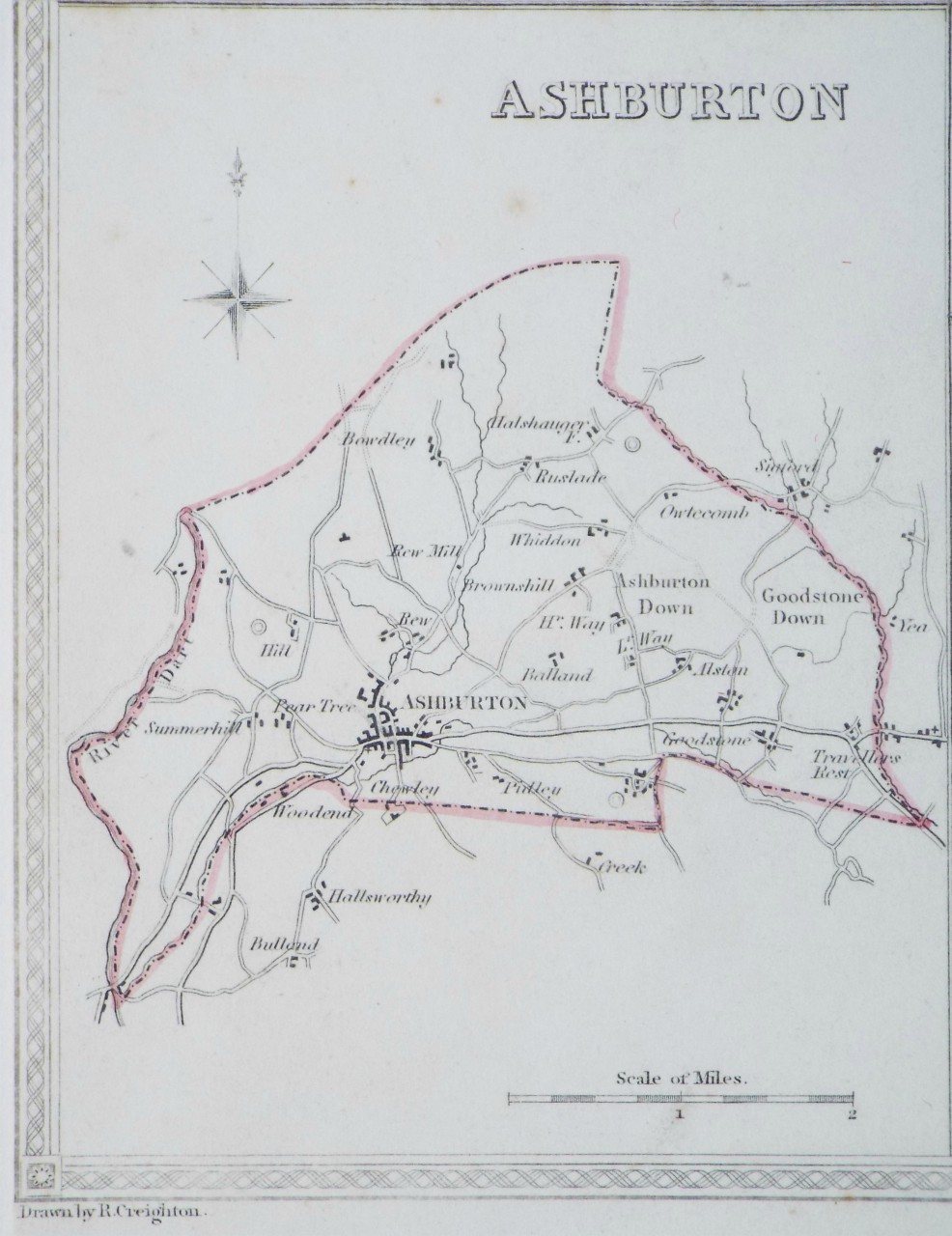 Map of Ashburton - Ashburton