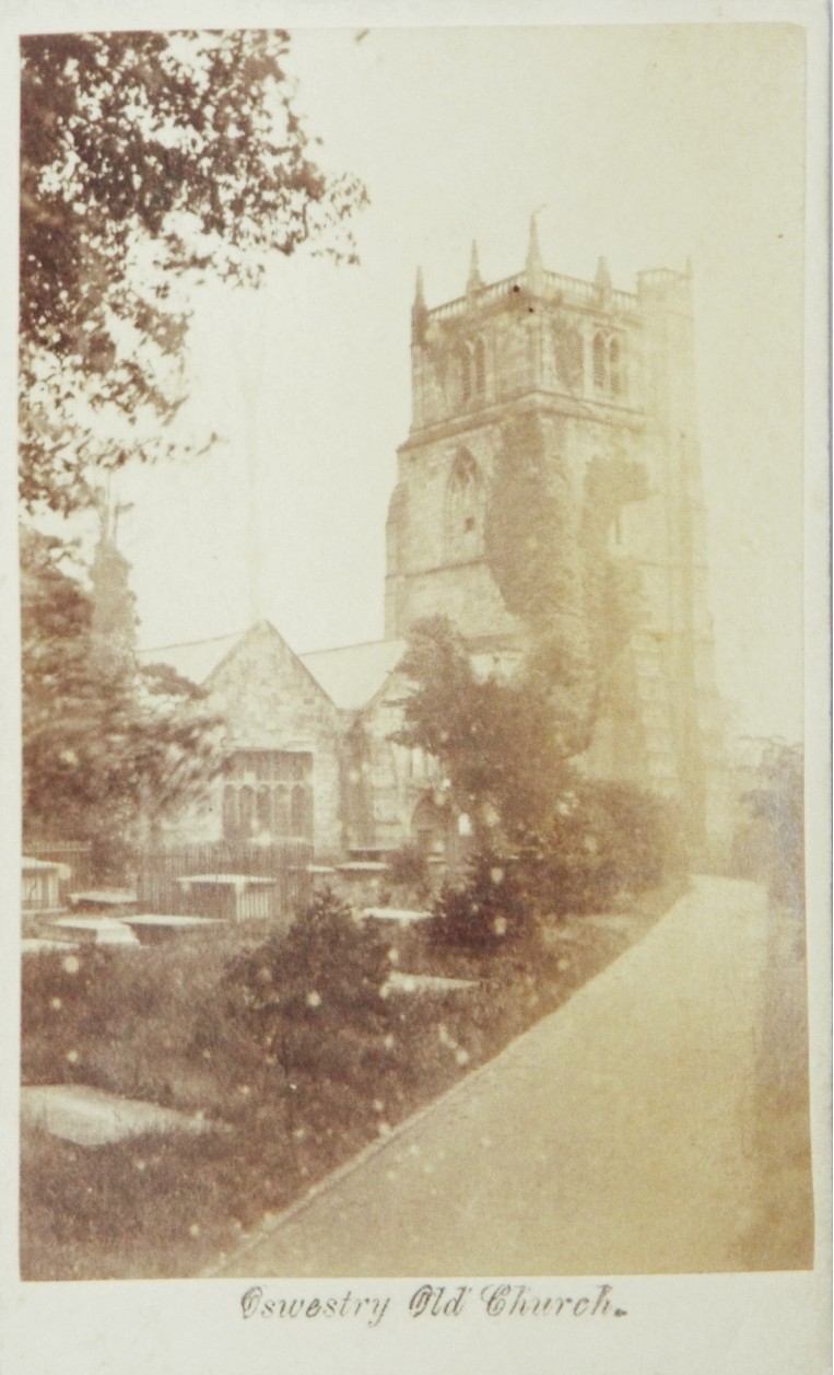 Photograph - Oswestry Old Church.