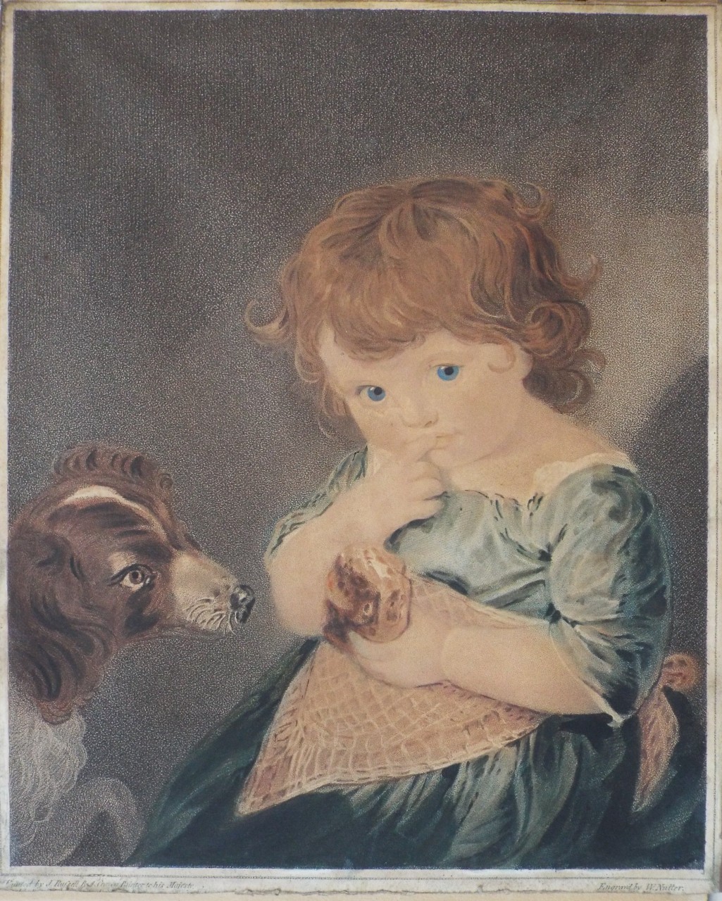 Stipple - The Cake in Danger. - Nutter