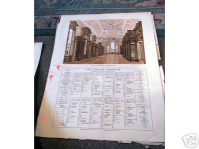 Print - Christ Church (Oxford Almanack 1967)