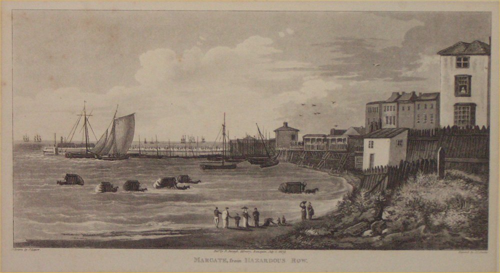 Aquatint - Margate from Hazardous Row - Stadler