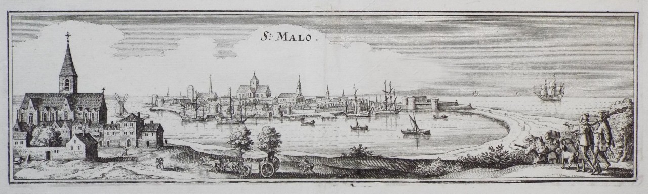 Print - Saint-Malo - Merian